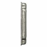 RACO® 902C Crushed Corner Covers Exposed Work Drawn Raised Square Box Cover, 0.563 in L x 4-1/8 in W x 1/2 in D, Duplex Receptacle Cover, Steel