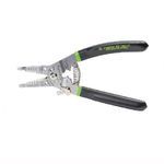 Greenlee® 1955-SS Manual Fixed Hole Wire Stripper With Spring, 7-1/2 in OAL, Stainless Steel Body