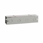 Hoffman F22T112GVPWK F40FC Lay-In Straight Section Wireway With Knockouts, 12 in L x 2-1/2 in W x 2-1/2 in H, Flat Cover, Steel
