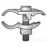 O-Z/Gedney UPC-75G UPC Parallel Conduit K-Clamp, 3/4 in, For Use With IMC/EMT/Rigid Conduit, Malleable Iron, Hot Dipped Galvanized