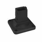 Hoffman SYSPEND™ S1MWF CS5 Wall Flange, For Use With SYSPEND™ 180-MAX Suspension System, Die Cast Aluminum, Black