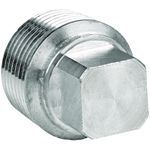 Killark® CUPX-2 CUP Square Head Conduit Plug, 3/4 in, For Use With IMC/Rigid Conduit, Aluminum, Natural