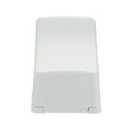 Panduit® PanNet™ CBX1WH-A 1-Port Elongated Low Profile Surface Mount Box, Mini-Com® End Module, For Use With Mini-Com® Modules and LD3/LDPH3 Raceways, Surface Mount, ABS