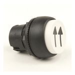 Rockwell Automation 800FP-E1U261 Double Arrow Round Pushbutton Operator, White
