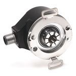 Allen-Bradley 847B-Q426-RP01024 Incremental Encoder, 2" Diameter,  Through Hollow, 3 Point Mounting, 1/2” Diameter Hollow Shaft, 8 30 V DC, 8 30V Line Driver (HTL), Radial Exit, 1.5 m (4.92 ft) Cable, A leads B,  CW,  Z gated with A, 1024 PPR