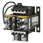 Siemens KT1100 Control Power Transformer, 120 VAC Primary, 24 VAC Secondary, 100 VA Power, 50/60 Hz Frequency, 1 Phase