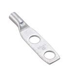 Panduit® Pan-Lug™ LCD10-10A-L 2-Hole Lug Compression Connector With Window Lug, 14 to 10/12 AWG Solid/Stranded Conductor, #10 Stud, Tin Plated Copper