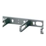 Panduit® Open-Access® CMPHHF1 Horizontal Single-Sided Cable Manager, 1.72 in H x 19 in W x 5.67 in D, Steel, Black