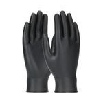 PIP® 67-246/XL Disposable Gloves, XL, Nitrile, Black, 9-1/2 in L, Powder-Free Powder, Ambidextrous Hand