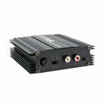 MSE AUDIO® SA202-RDT Class AB Mini Amplifier, 10/20 W at <10% THD, 8/15 W at <1% THD Power, 100 to 240 VAC, 20 Hz to 20 kHz Frequency Response, 92 dB Signal to Noise Ratio