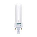 Sylvania DULUX® CF13DD/830/ECO/21119 Compact Double Fluorescent Lamp, 13 W Wattage, GX23-2 Lamp Base, CFL Lamp, T4X2 Shape, 780 Lumens