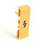 Rockwell Automation Electrical Warning Plate, 12 mm Center to Center, 1 Pole