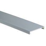 Panduit® NC25LG2 Type NC Halogen-Free Wiring Duct Cover, 6.6 ft L x 0.97 in W, Polyphenylene Oxide, Light Gray