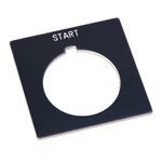 Allen-Bradley 800H-W126F Legend Plate, 30 mm Push Button, French,  MARCHE