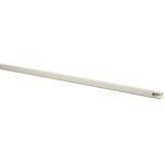 PREMISE WIRING PremiseTrak® PT1BC7 1-Channel Non-Latching Standard Raceway Base and Cover, 7 ft L x 3/4 in W x 0.68 in H, Extruded Thermoplastic, Off-White