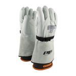PIP® 148-6000/12 148-6000 General Purpose Gloves, Leather Palm, Full Finger/Straight Thumb Style, SZ 12, Top Grain Goatskin Leather Palm, Top Grain Goatskin Leather, Natural, Gauntlet Cuff, Uncoated Coating, Resists: Abrasion, Unlined Lining