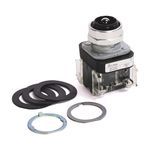 Rockwell Automation 800T-QM24 Illuminated Pushbutton, 30.5 mm, 1NO-1NC Contact Configuration, Mushroom Head Operator