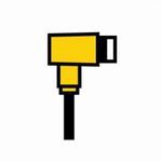 Turck Eurofast® U2216-0 Single End Cordset, M12 Connector, Right Angle Female Connector, 6 m Cable Length, 3 Pole, 1 Keyway