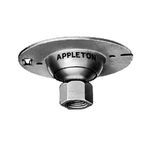 Appleton® UNILETS™ 8436R Ball Swivel Hanger Cover, 3/4 in, For Use With SHC Flexible Fixture Hanger, Malleable Iron/Steel