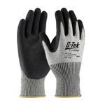 G-Tek® 16-350/S Blended Lightweight Unisex Cut-Resistant Gloves, S, Micro Surface Nitrile Coating, PolyKor™ Fiber, Continuous Knit Wrist Cuff, Resists: Abrasion, Chemical, Cut, Puncture, Tear, Ultraviolet Light and Water, ANSI Cut-Resistance Level: A4