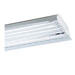 Atlas® WG36 Heavy Duty Wire Guard, 48.25 in L x 18.74 in W, For Use With FS6 Series 6-Lamp Fixture, White