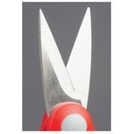 Jonard Tools® Wire & Kevlar® JIC-186 Cutting Shear, 6 in OAL, Sharp Tip, Serrated Edge, High Carbon Steel Blade