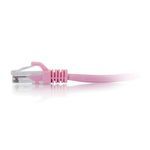 Quiktron® C2G® 00496 Snagless UTP Plenum Ethernet Network Patch Cable, Category: Cat 5e, 24 AWG Stranded Bare Copper Conductor, RJ45 Male Connector, 5 ft Cord Length