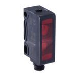 Allen-Bradley VisiSight™ 42JT-P2LAT1-A2 Miniature Photoelectric Sensor, Rectangle Shape, 0.33 to 19.7 ft Sensing, Polarized/Visible Red Sensing Beam, 0.5 ms Response Time, Auto NPN/PNP Output