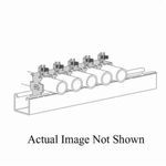 B-Line TWIST EAR™ B2609ZN 2-Piece Twist Ear Pipe Clamp, 3/4 in Conduit, 500 lb Load, Low Carbon Steel