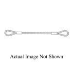 DD Sling & Supply 19F0375X08EDE Mechanical Wire Rope Sling With Sliding Choker Hook, 3/8 in Wire Rope Diameter, 8 ft L, 1.4 ton Vertical Hitch Capacity, Eye End Style