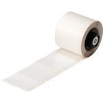 Brady® WorkHorse™ PTL-32-423 Heavy Duty Thermal Transfer Label, 1-1/2 in L x 1-1/2 in W, Legend: Colored Write-On Area, White Legend/Background, Polyester