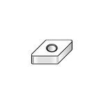 Kennametal® Kenloc™ 1871214 Turning Insert, DNGA Insert, Material Grade: C4/C8, 432 Insert, Diamond Shape, Neutral Cutting Direction, Ceramic, Manufacturer's Grade: KY4400