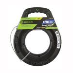 Greenlee® SmartMARK™ FTS438DL-250 Fish Tape With Speed Flex® Leader, 1/8 in W Tape, 250 ft Tape Length, Round Tape Profile, Steel Tape Material
