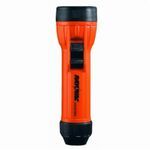 Rayovac® Industrial™ IN2-MS General Purpose Handheld Flashlight With Safety Head, Ring Hanger, Incandescent Bulb, Polypropylene Housing Material