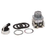 Allen-Bradley 800TC-N2KF4CV 800T PB, 30mm Sel Switch, 4 Pos Sel Switch, Finger Guards on Terminals, KF4 Cam, 1 NO 1 NC PenTUFF Contacts, 1 NO 1 NC PenTUFF Contacts, 1 NO 1 NC PenTUFF Contacts, Std Knob Maint, 1 NO 1 NC PenTUFF Contacts, White Insert