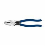Klein® D213-9NE High Leverage Side Cutting Plier, 1-19/32 in L x 1-1/4 in W x 1-19/32 in THK Jaw, Steel Jaw