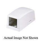Panduit® CBX1IW-A Low Profile Mini-Com® Pan-Net® Surface Mount Box, Surface Mount, ABS