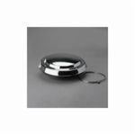 Donaldson® H001948 Style C Intake System Inlet Hood, 5.98 in OD Pipe, 15.98 in Dia x 5.69 in H, For Use With Style C Inlet Hood, Stainless Steel, Bright