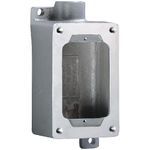 Killark® SWB-1 SWB Explosionproof Back Box, 5-7/8 in H x 3 in W x 2-1/4 in D, Aluminum Alloy