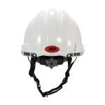 JSP® 280-AHS240V-10 MK8 Evolution® Hard Hat, SZ 6-5/8 Fits Mini Hat, SZ 8 Fits Max Hat, HDPE, Polyester Strap Suspension, ANSI Electrical Class Rating: Class C, ANSI Impact Rating: Type II, Wheel Ratchet Adjustment