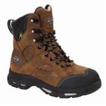 Oliver by Honeywell OL24031-BRN-110 Work Boot With Internal Metatarsal Guard, Women's Gender, SZ 11, 8 in H, Steel Toe, Full Grain Leather Upper, Rubber Outsole, Resists: Water and Slip