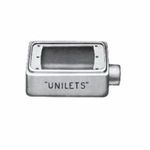 Appleton® UNILETS® FD-1-50 Type FD Deep Heavy Duty Device Box, Malleable Iron, 25 cu-in Capacity, 1 Gang, 1 Outlet, 1 Knockout, 5.88 in H x 2.81 in W x 2.69 in D Dimensions