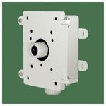 VIVOTEK AM-711 Junction Box, For Use With: AM-212 and AM-221 Wall Mount Bracket, AM-311 Pole Mount and AM-411 Corner Mount, Aluminum Alloy, White