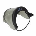 National Safety Apparel® PureView™ H12HTU Lightweight Face Shield With Universal Adapter, Gray Visor