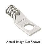 Panduit® Pan-Lug™ LCAS2-38-Q 1-Hole Compression Lug, 2 AWG Copper Conductor, Die Code: P33, 3/8 in Stud, Tin Plated Copper