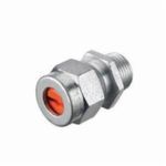 Wiring Device-Kellems SHC1021ZP Straight Male Liquidtight Conduit Connector With Locknut, 1/2 in Trade, 0.19 to 0.25 in Cable Openings, Steel, Machined