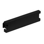 Bryant Electric iSTATION™ IMB05BK 0.5 Unit Horizontal Orientation Blank Module, Audio/Video Unloaded Module, Snap-On/Surface Mount, ABS, Black