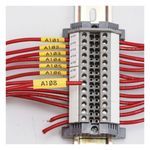 Brady® BMP® 21 PermaSleeve® M21-125-C-342-YL Wire Marker Sleeve, 7 ft L, 22 to 16 AWG Wire, B-342 Polyolefin
