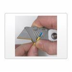 Lenox® 10771FLK1 Locking Tradesman Utility Knife, Trapezoid Blade, 1-1/8 in Blade Width, Bi-Metal Blade, Blades Included: 1, 9.2 in OAL