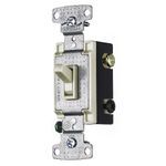 Bryant Electric tradeSELECT® RS415LA 4-Way Toggle Switch, 120 VAC, 15 A, 1/2 hp Power